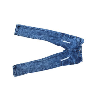 Boys AQ Blue Distressed Denim Jeans Size 5 #223